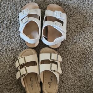 Toddler Girls Tan Sandals Size 11